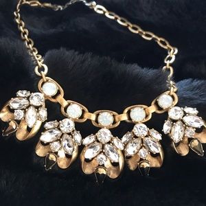 Jcrew chunky jeweled necklace.